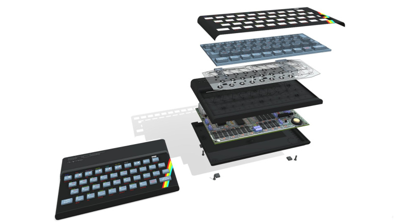 ZX Spectrum Sizif-512 DUŻY DIY - części + obudowa > MUMIO